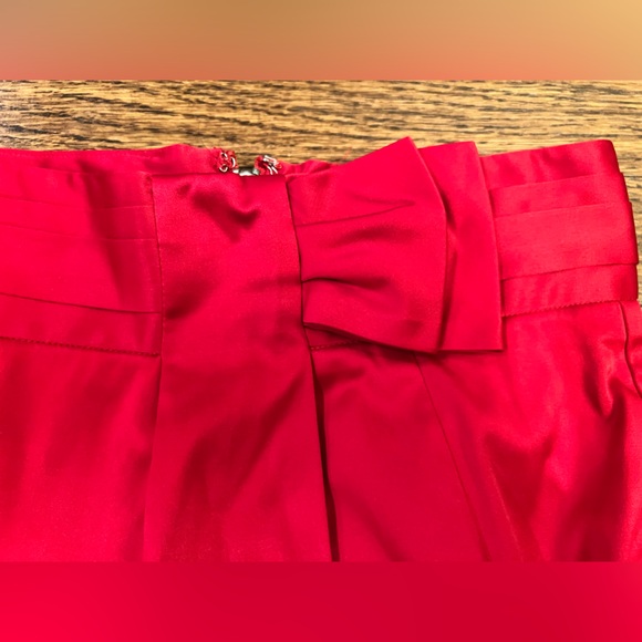 Forever 21 Red Satin like Skirt, Size M - Picture 3 of 12